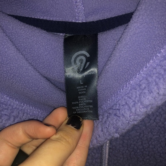 Womens lilac champion hoodie large - Picture 2 of 3
